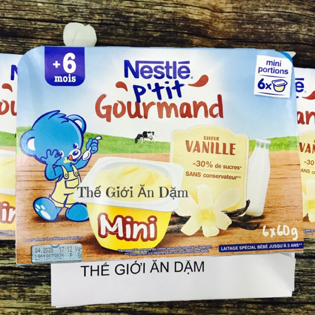 Váng Sữa Nestle Pháp 6m+