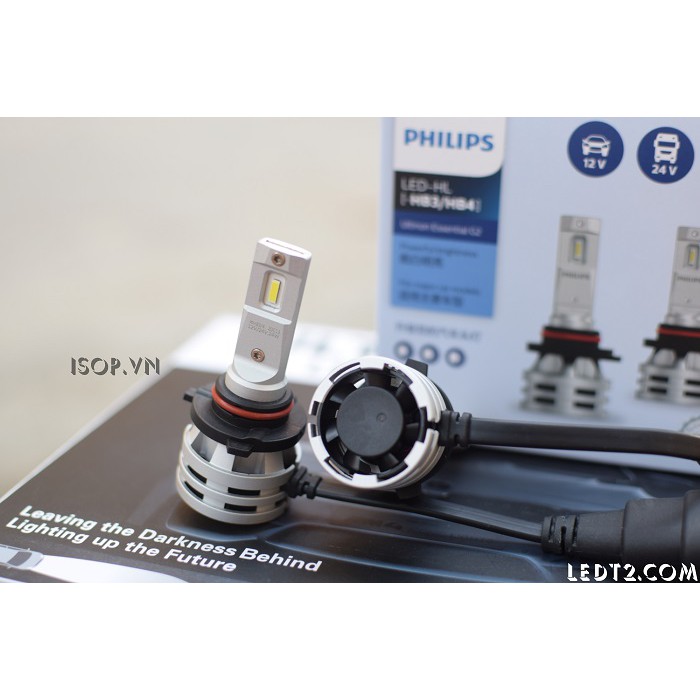 [LEDT2 ISOP] Đèn pha LED Philips Ultinon Essential Gen 2 [Số lượng: 1 cái] [Bảo hành 1 năm]