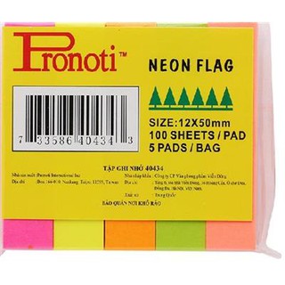 NOTE PRONOTI 5 MÀU (40434)