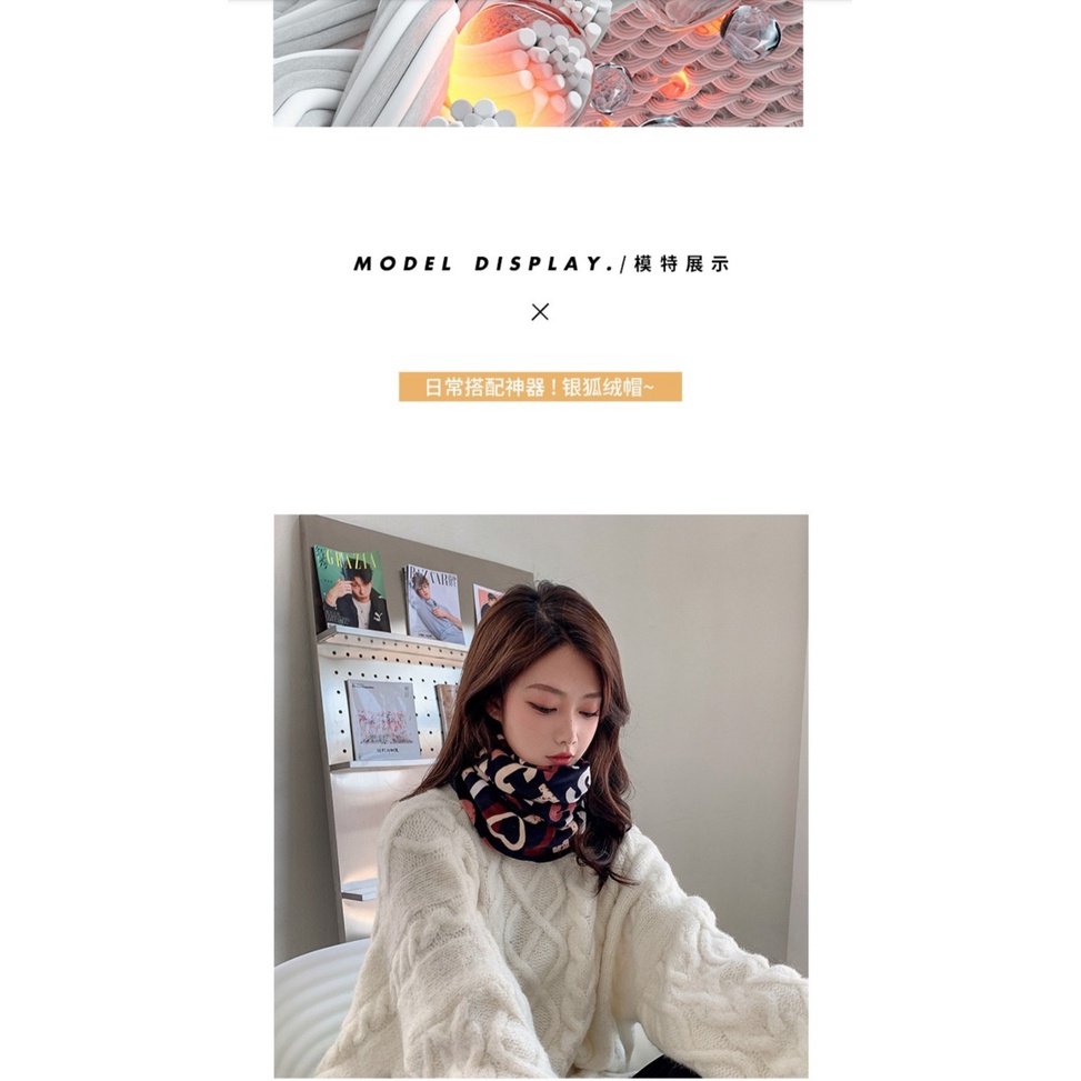 Khăn ống đa năng len lông thỏ lót nỉ thời trang Nam, Nữ- Khăn đi phượt, khẩu trang loại dày dặn ấm áp không xù lông