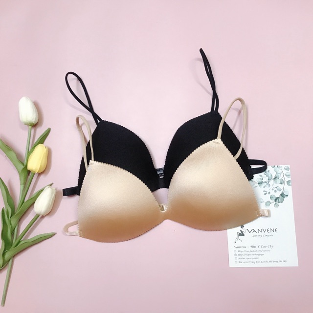 [Mã FAMARAL1 giảm 10K đơn 50K] Áo Bra Su Trơn Vanvene Đệm Tim Nâng Ngực Nhẹ Dây Mảnh Sexy Free Size 40-55Kg A243 | BigBuy360 - bigbuy360.vn