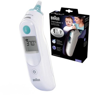 Nhiệt kế điện tử Braun Thermoscan 5 [Đo Tai], tặng thêm bộ đầu bọc mũi nhiệt kế 20c