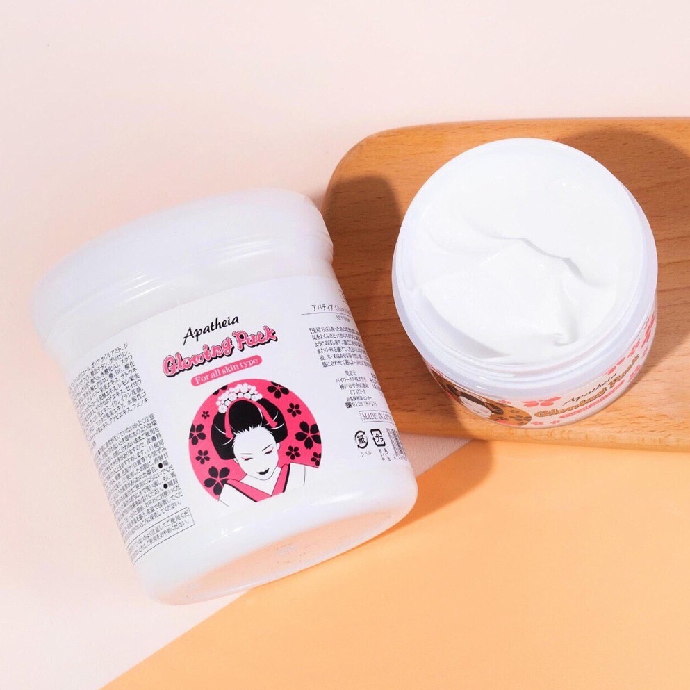 Ủ trắng cô gái Nhật  Apatheia Glowing Pack 500gr
