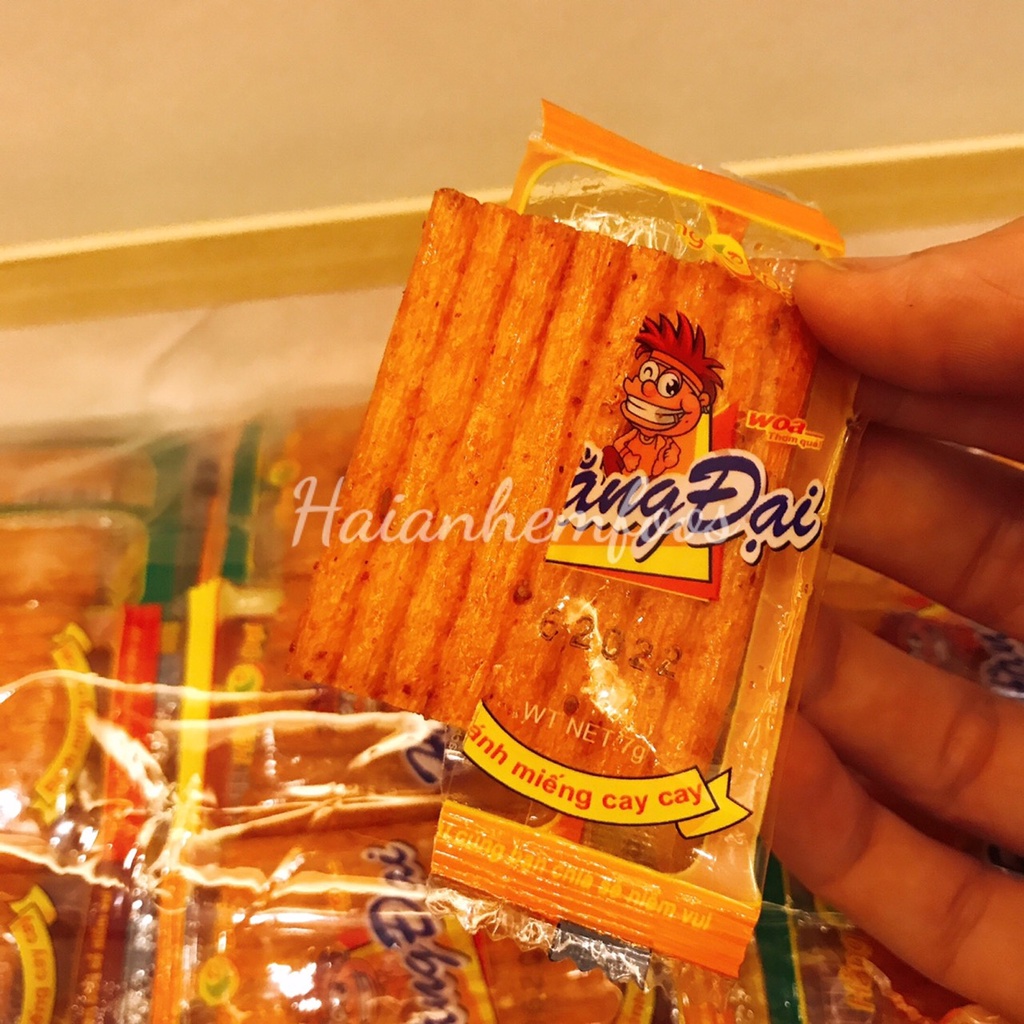 2 Gói Sườn Dê Hằng Đại Cay Cay, Siêu Hot Cổng Trường, Đồ Ăn Vặt Tuổi Thơ