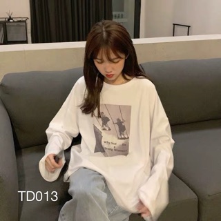 TD013 - ÁO TAY DÀI WHY NOT