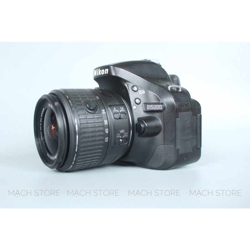 MÁY ẢNH NIKON D5200 KÈM LENS 18-55MM F3.5-5.6G VR II