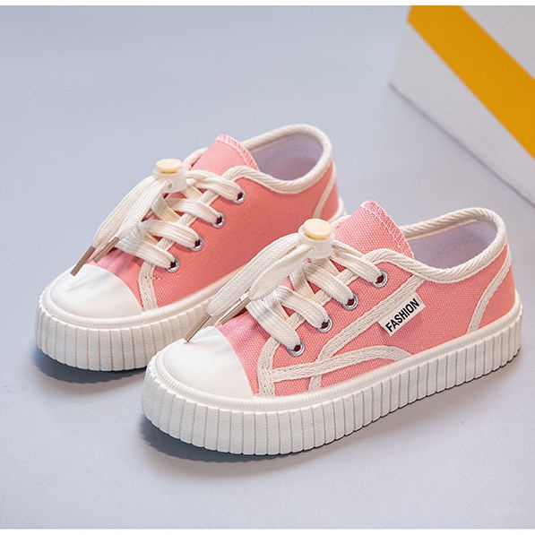Giày Thể Thao Trượt Ván Vải canvas Thời Trang Xuân Thu 2022 Mới Cho Bé Gái
