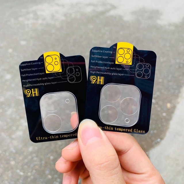 Dán bảo vệ Camera trong Suốt cho iPhone 11 -> 14 ProMax