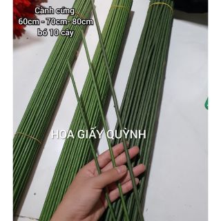CÀNH GIẤY CỨNG 30cm/ 40cm/ 50CM / 60CM/70cm - BÓ 10 CÂY