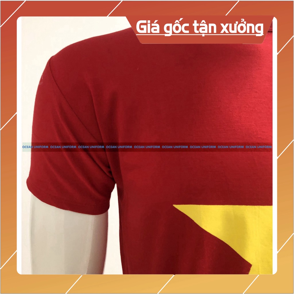 [DOO UNIFORM] Áo đồng phục nam nữ cờ đỏ sao đặc cao cấp