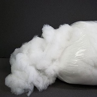 Gòn tơi 1Kg Bông gòn loại 1 (Gòn hơi, Gòn nhân tạo) Dồn gối - Gòn dồn thú bông
