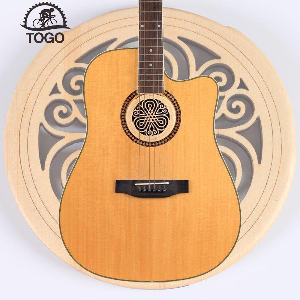 TOGO OUTDOOR Wood Hole Sound Cover Block for 41" Acoustic Guitar-106735