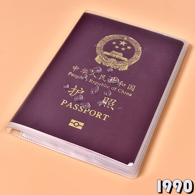 Vỏ bọc hộ chiếu - Vỏ passport trong suốt tiện dụng an toàn khi đi du lịch