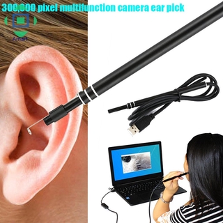 Bộ camera nội soi tai 2 trong 1 hd cổng usb kèm cây lấy ráy tai