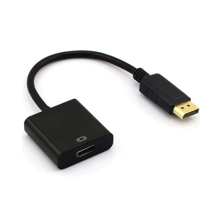 Cáp chuyển Display Port to HDMI - Chuyển từ Máy tính, Laptop qua Máy chiếu hoặc Tivi