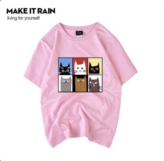 [order] Áo phông mèo Make It Rain