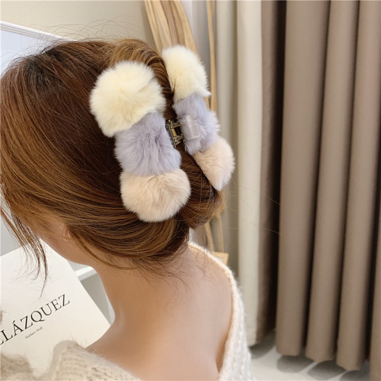 Haimeikang Hàn Quốc thời trang cô gái dễ thương tóc kẹp phụ kiện tóc