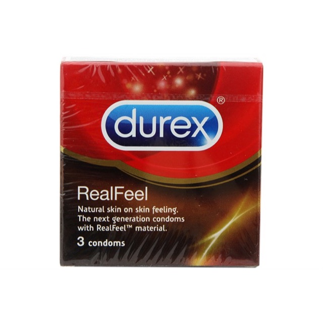 Bao cao su Durex Real feel