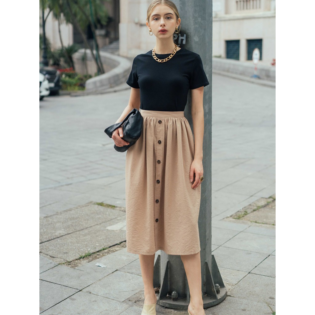 [Mã FAMALLT5 giảm 15% đơn 150k] Oyster and Snail - Chân Váy Elm - 0143 | BigBuy360 - bigbuy360.vn