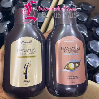 Bộ đôi dầu gội & dầu xã hanayuki _chuẩn 100%