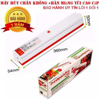 Máy Hút Chân Không Thực Phẩm Freshpack Pro New 2018 tặng kèm túi hút chân không