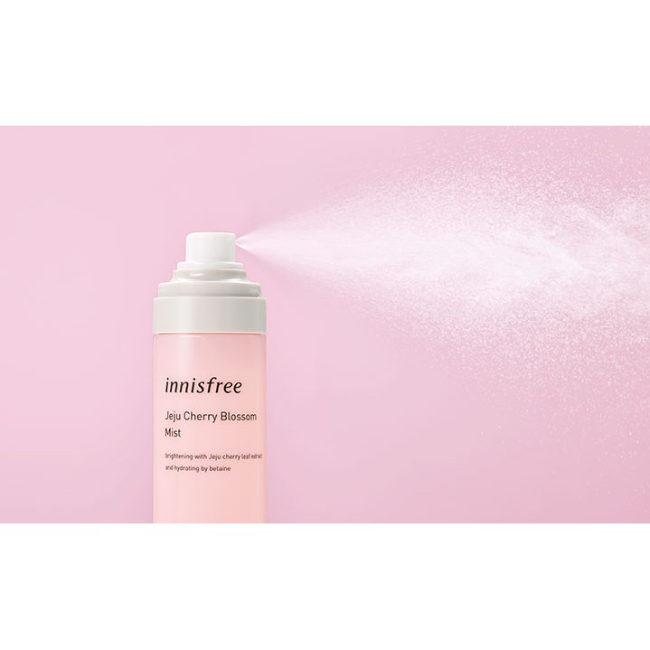 Xịt Khoáng Làm Sáng, Giữ Ẩm Innisfree Jeju Cherry Blossom Mist 120ml | BigBuy360 - bigbuy360.vn