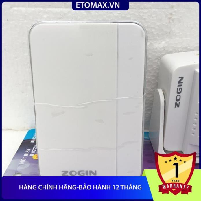 [Hàng chính hãng-Bảo hành 12 tháng] Chuông báo khách chống trộm ZOGIN