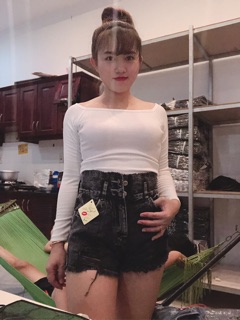 ÁO BODY Trễ vai TAY DÀI chocker( kèm ảnh thật)