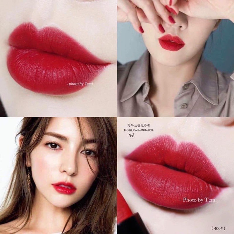 💋𝗦𝗢𝗡 𝗧𝗛𝗢̉𝗜 𝗚𝗜𝗢𝗥𝗚𝗜𝗢 MATTE 𝗔𝗥𝗠𝗔𝗡𝗜 𝟰𝟬𝟬/201/301/401: Đ𝗼̉ 𝗥𝘂𝗯𝘆