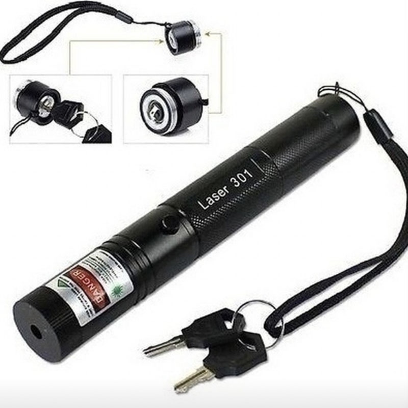 Con trỏ laser 301/303 10000m 532nm có thể điều chỉnh công suất xanh