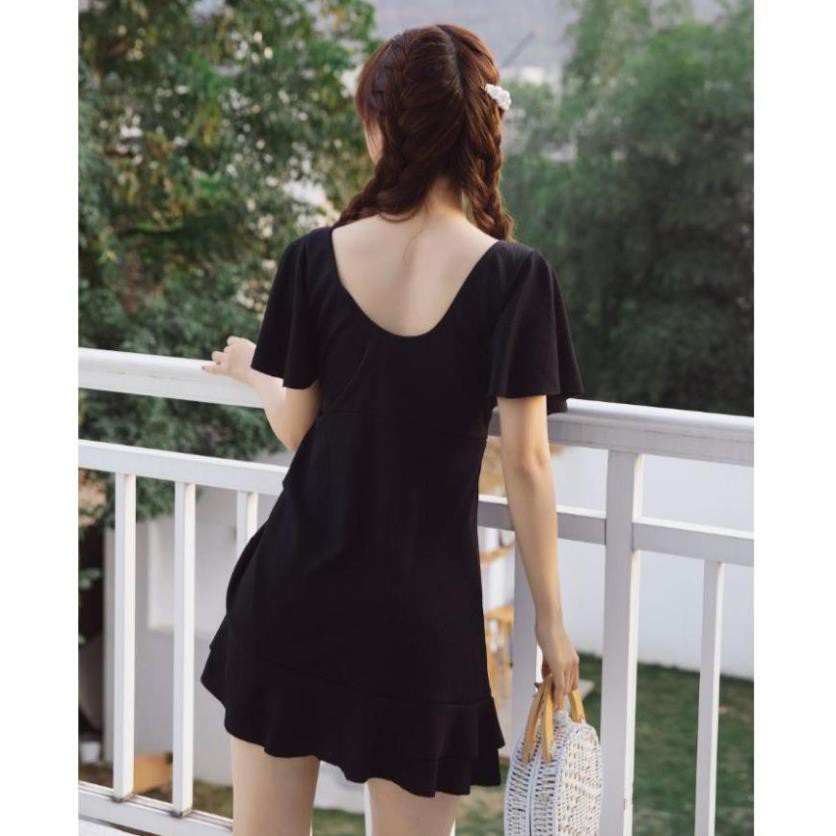 [Nhung132]  Đồ Bơi Big Size Nữ Bikini Bộ Áo Bơi Liền Thân Ren Có Tay Che Bụng Cho Người Béo Mập ་ ་ | BigBuy360 - bigbuy360.vn