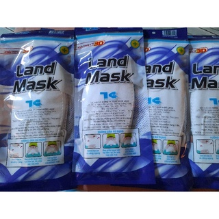 Khẩu trang Land Mask 3D bịch 6 chiếc