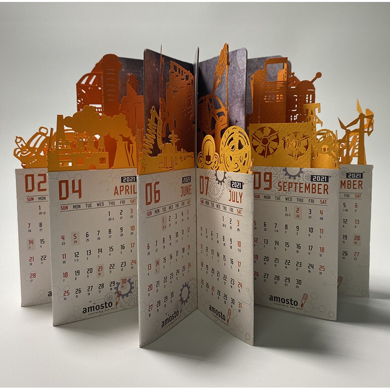 Lịch Pop-up 360 Plus Machinery 2021 - Amosto