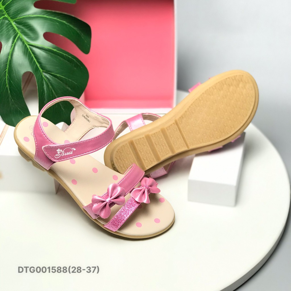 Sandal bé gái BlTIS 28-37 ❤️FREESHIP❤️ Dép quai hậu học sinh đế kếp hai nơ xinh DTG001588