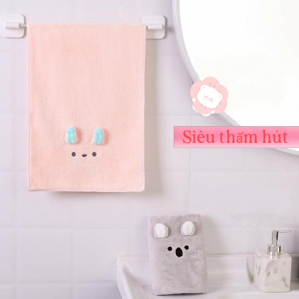 Khăn Lau Tóc Siêu Tốc, Khăn Lau Siêu Thấm Hút Cute Hàng Cao Cấp