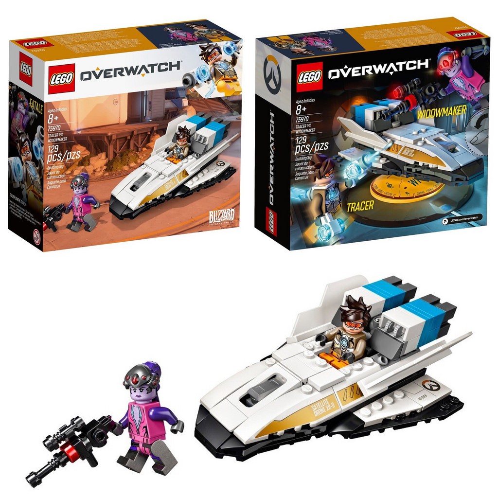 Lego UNIK BRICK 75970 Tracer Vs Widowmaker Overwatch - Trận chiến Tracer và Widowmaker trong Overwatch