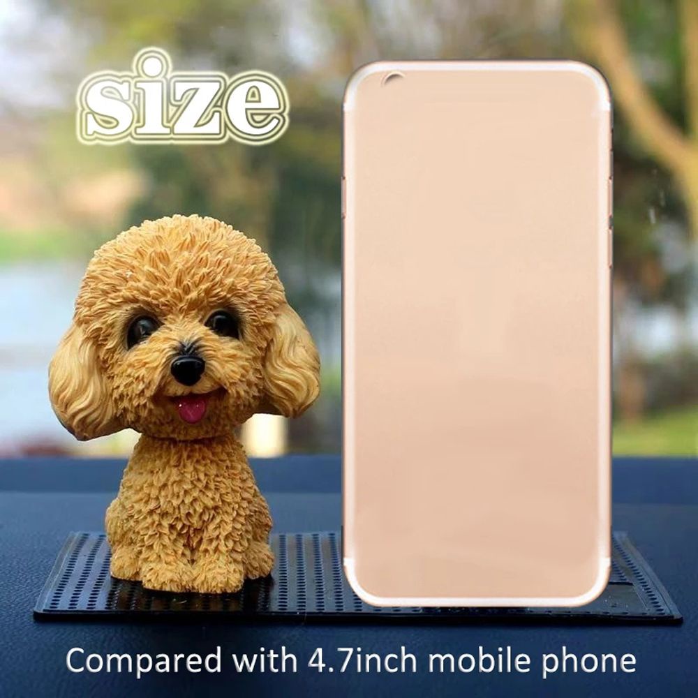 Mô hình chú chó lắc đầu đáng yêu dùng trang trí xe hơi