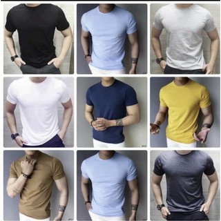 ÁO thun trơn nam cổ tròn cao cấp tay ngắn co giãn bốn chiều Cotton100%, áo phông trơn Tahi newstyle | BigBuy360 - bigbuy360.vn