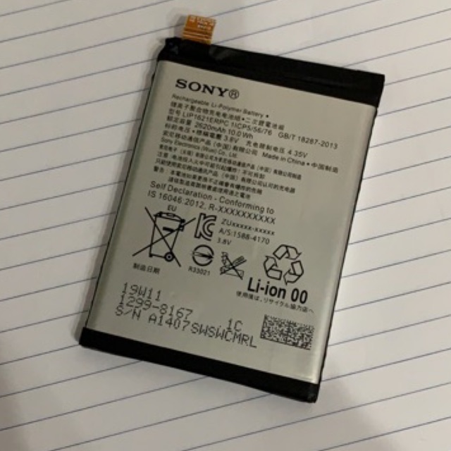 Pin Sony Xperia L1 (LIP1621)G3312 dung lượng 2620mAh có bảo hành