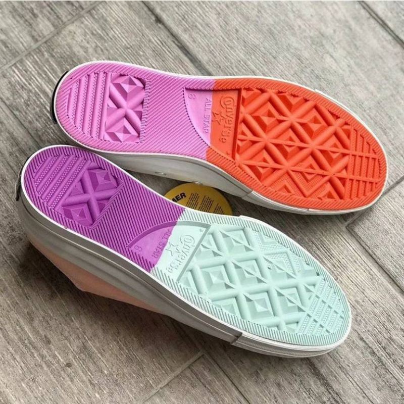 Giày Thể Thao Converse Akbarrshoes Phối Màu Đổi Màu Độc Đáo Màu Sắc