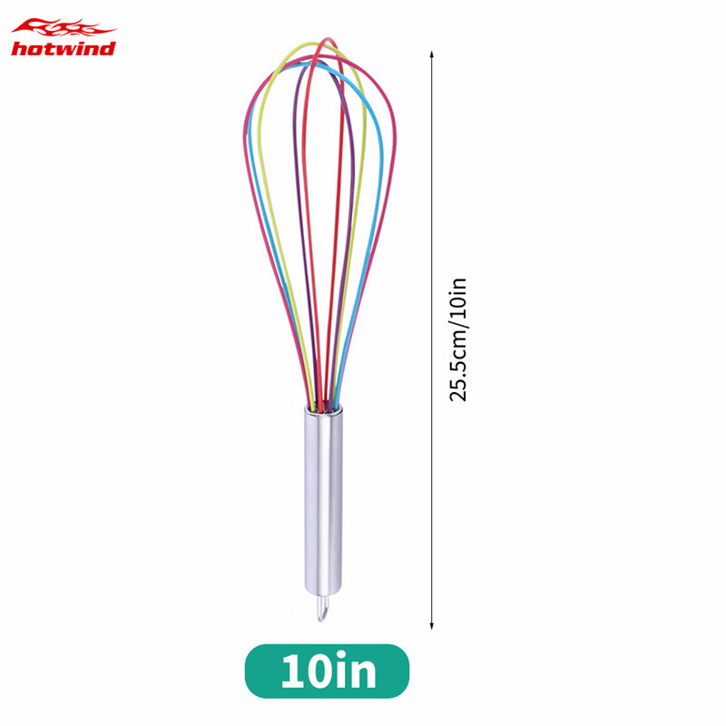 Dụng Cụ Đánh Trứng Bằng Silicon Nhiều Màu Sắc