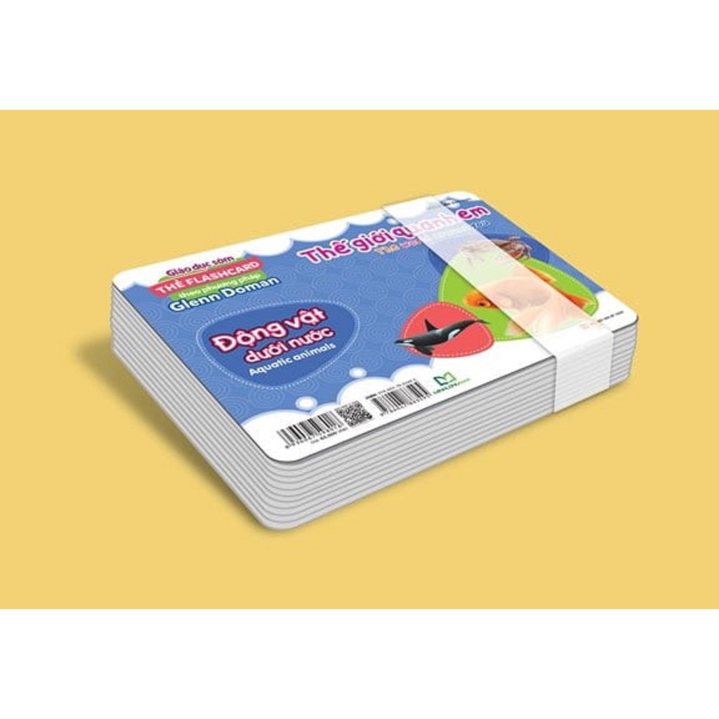 Sách - Thẻ Flashcard  - Thế Giới Quanh Em : Động Vật Dưới Nước