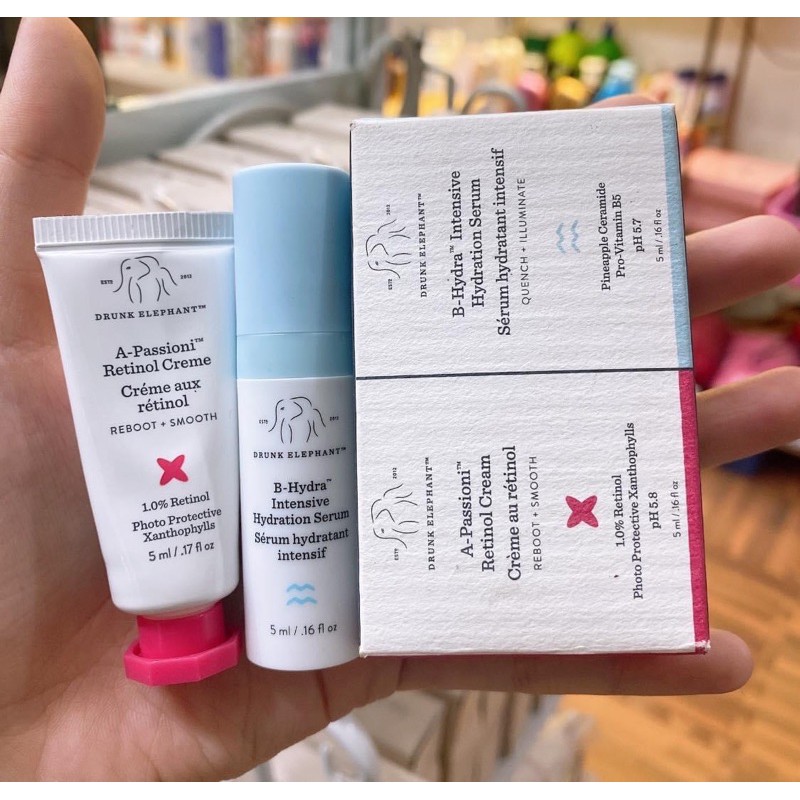 SETTT kem dưỡng Drunk Elephant A-Passioni