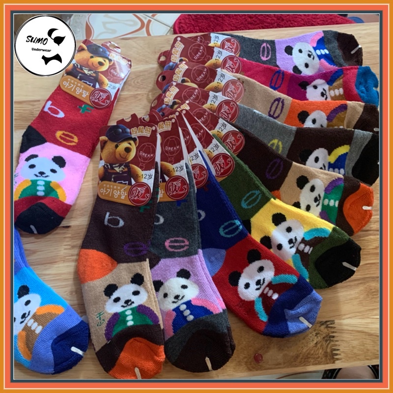 (1đôi) Tất sù dày ấm cao cổ cho các bé từ 0-8 tuổi.