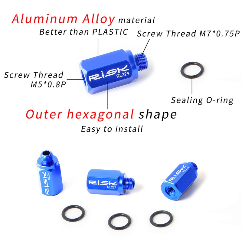 Phễu Nối Thay Dầu Phanh Đĩa Bằng Hợp Kim Nhôm Cho Xe Đạp Leo Núi