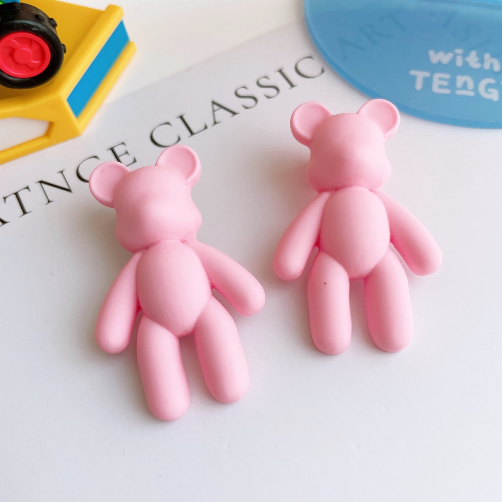 [Macaron Bear] 1 Phụ Kiện Trang Trí Giày Dép crocs jibbitz diy