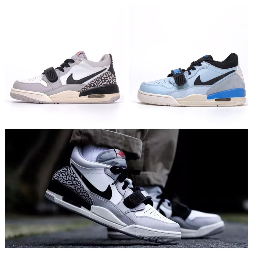 Giày bóng rổ thể thao Air Jordan Legacy 312 Low North Carolina Blue / Panda CD9054CD7069-400 CD9054CD7069-101