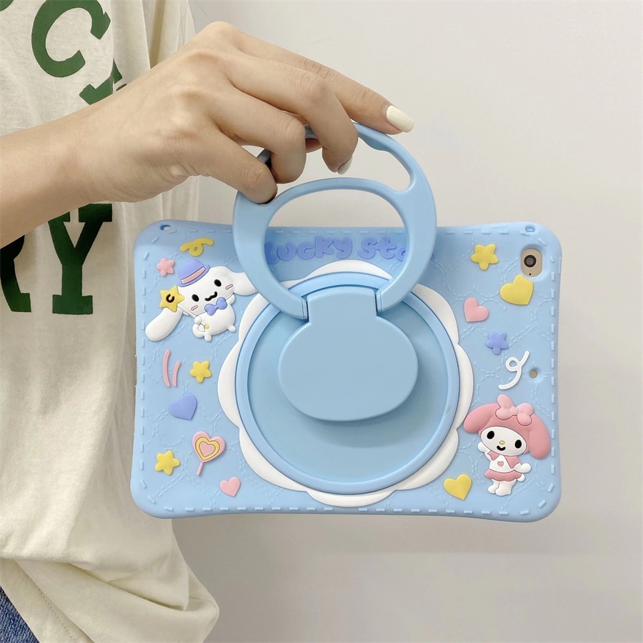 Ốp Máy Tính Bảng Có Giá Đỡ Xoay 360 Độ Kèm Dây Đeo Dành Cho Xiaomi Pad 5 MiPad 5 Pro 5G 11inch 2021