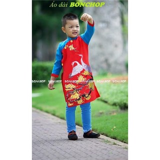 Áo dài cách tân cho bé trai 13-19kg