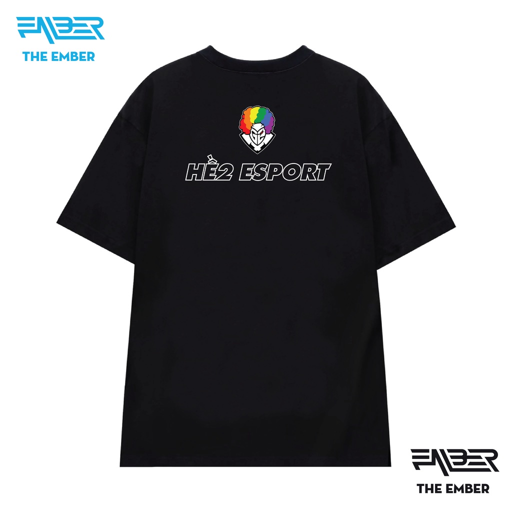 Áo thun Hề 2 Esport dành cho fan G2 chất liệu 100% cotton dáng oversize